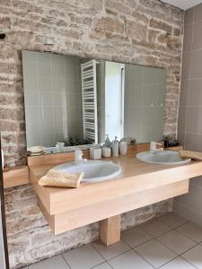 Kúpeľňa v ubytovaní Le domaine de Marie