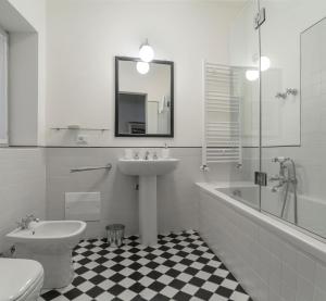 Kylpyhuone majoituspaikassa Locanda San Bernardo