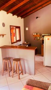 A cozinha ou cozinha compacta de Boa Vibe Complexo Rosa Norte