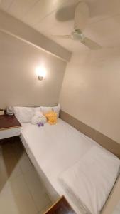 Postelja oz. postelje v sobi nastanitve Apple Hostel 蘋果賓館