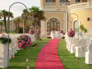 Um jardim em Parco dei Principi Hotel