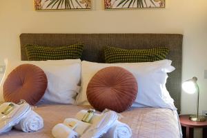 Postel nebo postele na pokoji v ubytování Verona Suites and Rooms