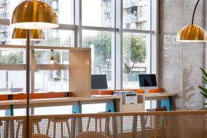 TV o dispositivi per l'intrattenimento presso Home2 Suites by Hilton Chongqing Yubei