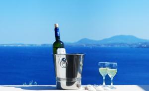Nápoje v ubytovaní Corfu Luxury Villas