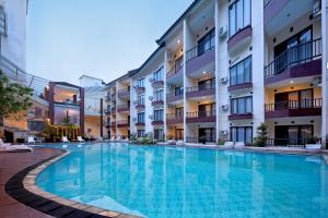 Bazén v ubytování Palace Hotel nebo v jeho okolí