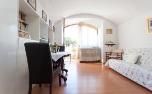 Кровать или кровати в номере Apartment Capitano Blue