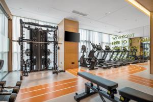 Phòng/tiện nghi tập thể dục tại Home2 Suites by Hilton Shenzhen Nanshan Science & Technology Park
