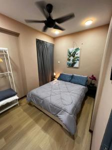 Katil atau katil-katil dalam bilik di Homestay Mutiara Iman