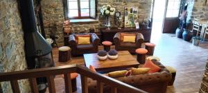 Posezení v ubytování Casa Lixa Hotel Rural Albergue