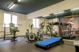 Fitness centrum a/nebo fitness zařízení v ubytování Glamping Alliance Hotel