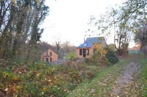 Zahrada ubytování Les cabanes des Pierreux