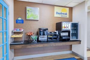 a drink counter in adqappbucksbucks at Days Inn by Wyndham Fredericksburg North in Fredericksburg