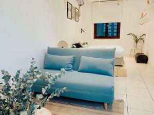 Posezení v ubytování Apartamento Puerta del Camino 6