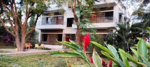 Bygningen som pensionatet ligger i