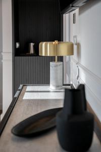 Kuchyň nebo kuchyňský kout v ubytování Riviera Suites