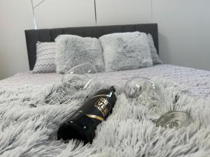 Postel nebo postele na pokoji v ubytování Mi Casa
