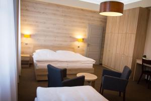 Katil atau katil-katil dalam bilik di Hotel Freud