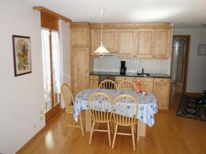 Kuchyň nebo kuchyňský kout v ubytování Chamonix 2-Bettwohnung