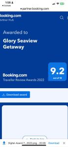 a screenshot of a query server on a website at Glory 3 Room Seaview Getaway in Port Dickson