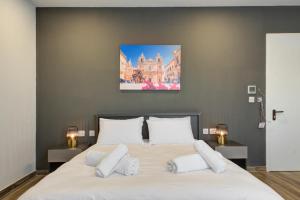 Postel nebo postele na pokoji v ubytování Seaview Stays
