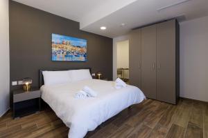 Postel nebo postele na pokoji v ubytování Seaview Stays