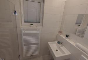 Koupelna v ubytování Hotel Bajt Maribor