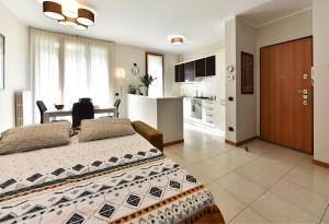 Dapur atau dapur kecil di CaseOspitali - Masai Mara, elegante bilocale con ampio balcone