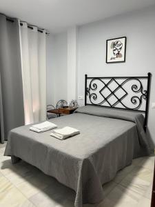 Voodi või voodid majutusasutuse Hostal Almanzor toas