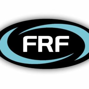 een logo voor het frisbeebedrijf bij F R F departamentos turisticos Nº 2 in San Rafael