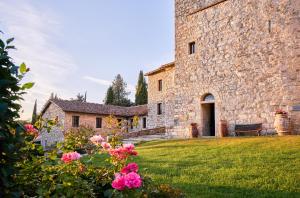 Zahrada ubytování Castello Di Tornano Wine Relais