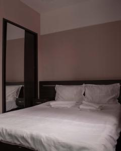 Postelja oz. postelje v sobi nastanitve HOTEL SV