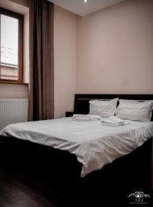 Postelja oz. postelje v sobi nastanitve HOTEL SV
