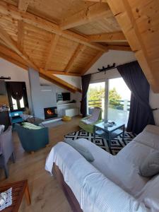 Posezení v ubytování BEACH HOUSE ZECJA