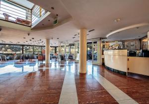 The lobby or reception area at Hotel Italia e Lido Rapallo