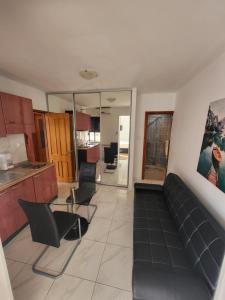 Kuchyň nebo kuchyňský kout v ubytování Apartment Stipe