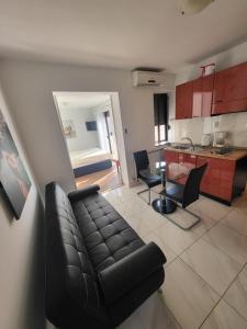 Kuchyň nebo kuchyňský kout v ubytování Apartment Stipe