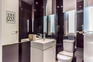 Koupelna v ubytování Apartamento Embajadores IX