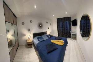 Posteľ alebo postele v izbe v ubytovaní Appartement brest st-marc 6-8personne 2min centre