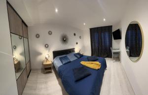 Posteľ alebo postele v izbe v ubytovaní Appartement brest st-marc 6-8personne 2min centre