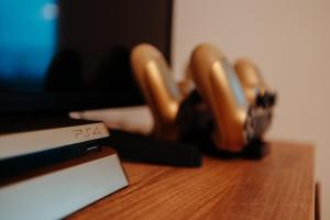 TV a/nebo společenská místnost v ubytování The Perfect Space - NEWStudio - PS4 & Parking