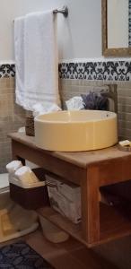 Koupelna v ubytování Tres Fuentes Hotel Boutique