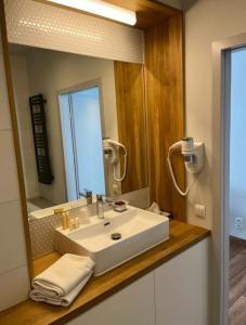 Koupelna v ubytování Magda Aparthotel Anchoria Mechelinki