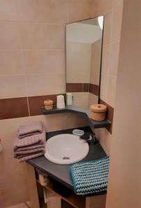 Ένα μπάνιο στο Appartement indépendant, Hyper-centre pittoresque +4 φωτογραφίες