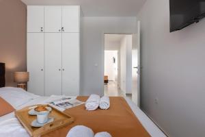 Posteľ alebo postele v izbe v ubytovaní Apartments Cesare