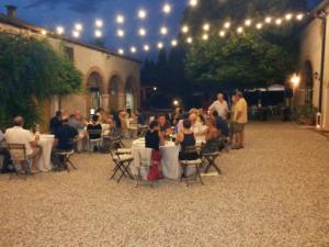 A restaurant or other place to eat at Agriturismo Della Pieve