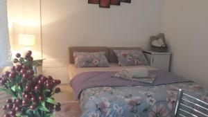 Postel nebo postele na pokoji v ubytování Studio apartman Vrbas