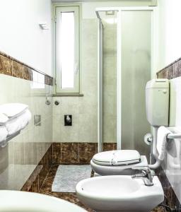 Ванная комната в Residence Casa Del Mar Sicilia