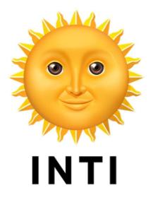 un sol amarillo con el texto inti en él en HOTEL INTI, en Boca del Río