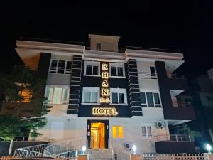 Budova, kde se aparthotel nachází