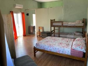 Postel nebo postele na pokoji v ubytování N1 4 Apto 2 ambientes Céntrico